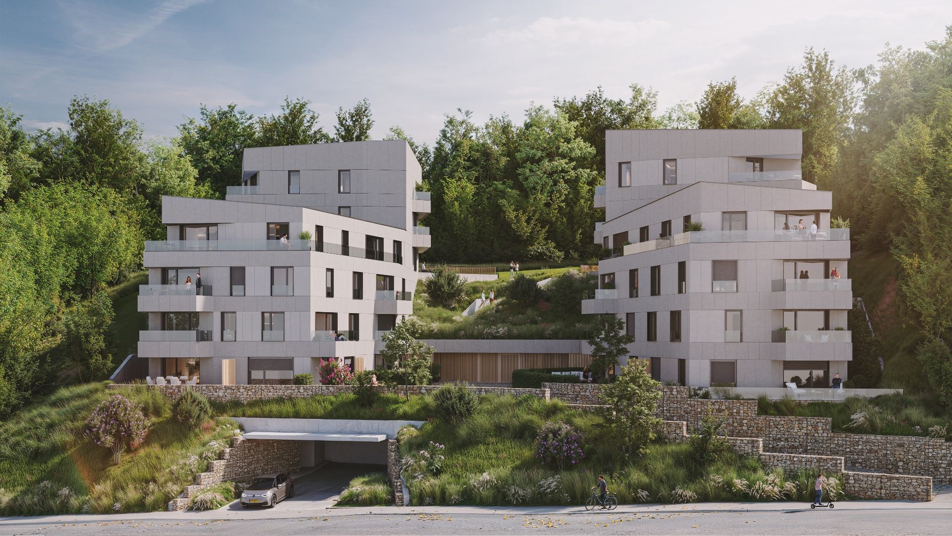 Avancée majeure sur le chantier de la résidence EDEN à Luxembourg-Neudorf.