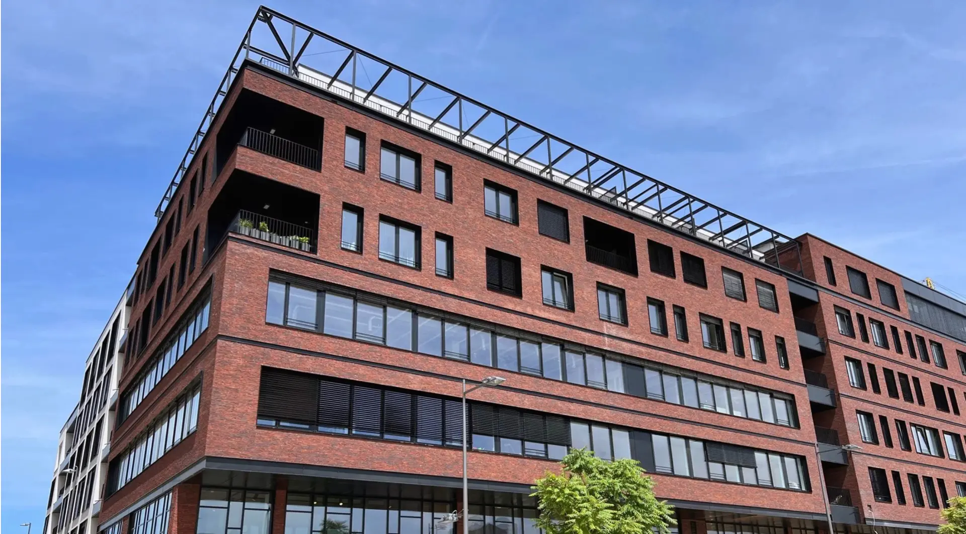 Résidence Twenty8 — vue d'angle de l'immeuble